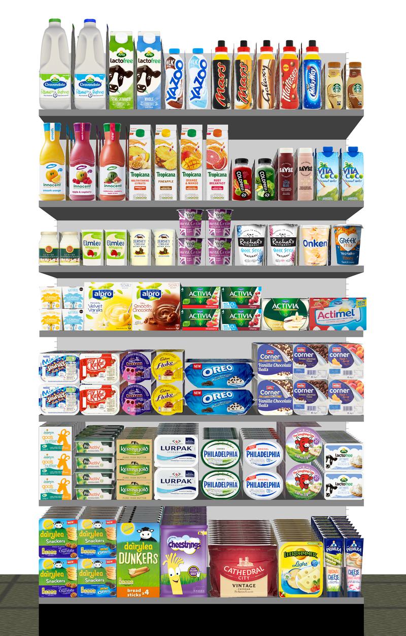 Chilled Planogram 1600Width 2
