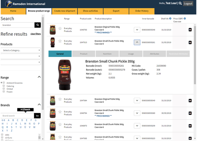 Screenshot Of Rocs Browse Page