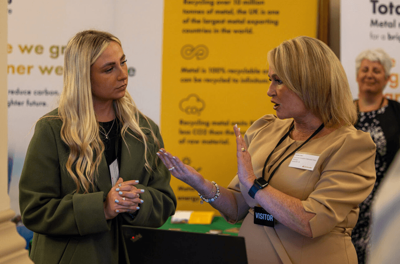 Graduate Evie at the event